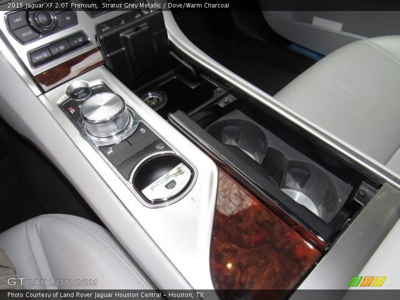 Stratus Grey Metallic / Dove/Warm Charcoal 2015 Jaguar XF 2.0T Premium