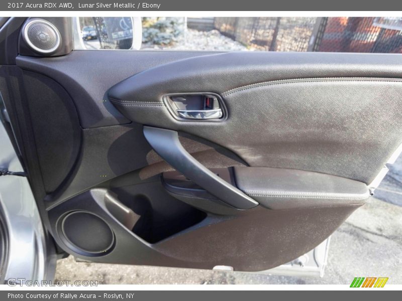 Lunar Silver Metallic / Ebony 2017 Acura RDX AWD