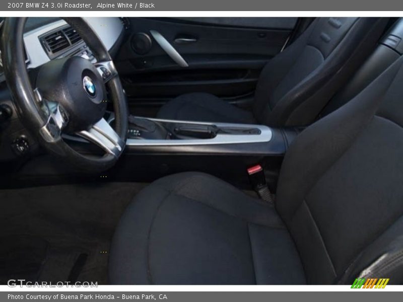 Alpine White / Black 2007 BMW Z4 3.0i Roadster