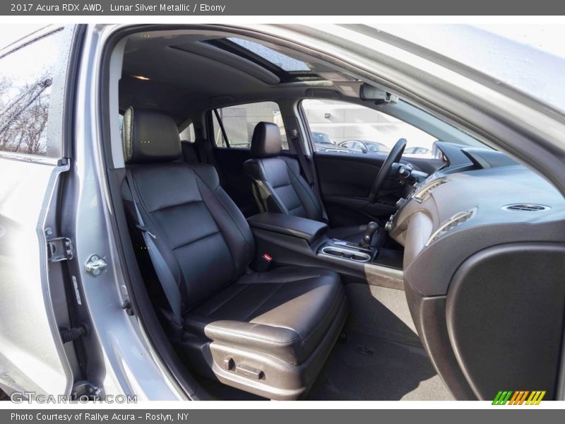 Lunar Silver Metallic / Ebony 2017 Acura RDX AWD