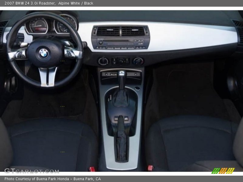 Alpine White / Black 2007 BMW Z4 3.0i Roadster