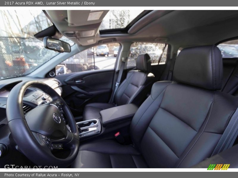 Lunar Silver Metallic / Ebony 2017 Acura RDX AWD