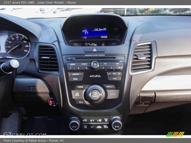 Lunar Silver Metallic / Ebony 2017 Acura RDX AWD