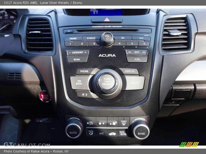 Lunar Silver Metallic / Ebony 2017 Acura RDX AWD