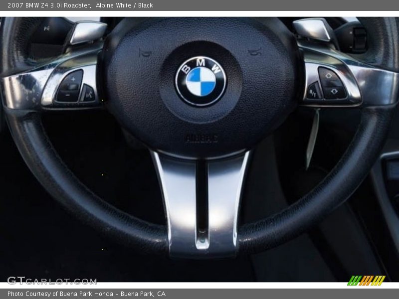Alpine White / Black 2007 BMW Z4 3.0i Roadster