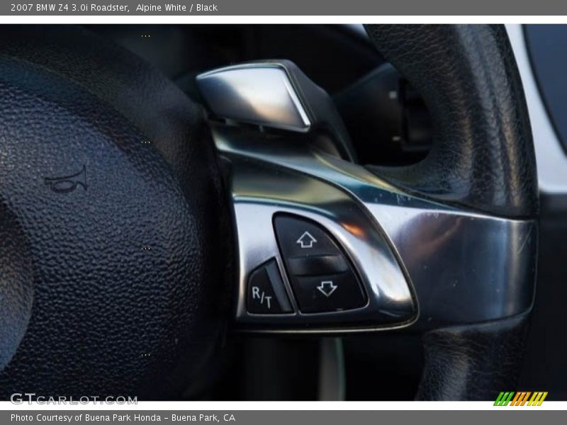 Alpine White / Black 2007 BMW Z4 3.0i Roadster