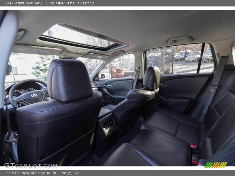 Lunar Silver Metallic / Ebony 2017 Acura RDX AWD