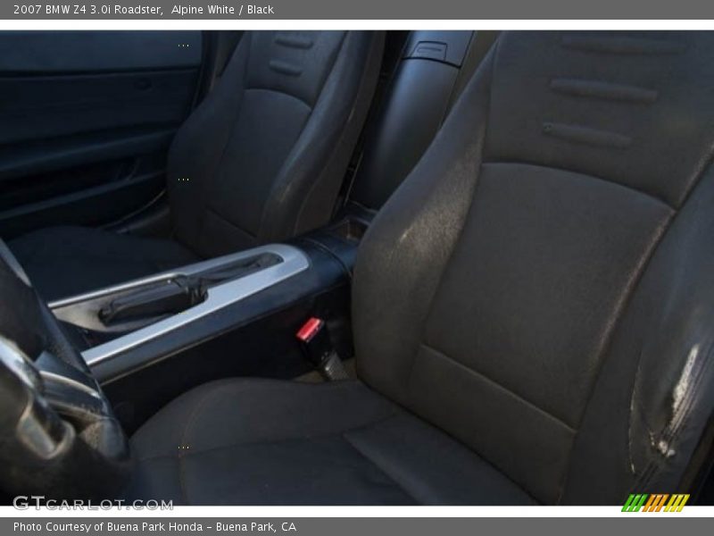 Alpine White / Black 2007 BMW Z4 3.0i Roadster