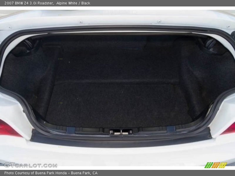 Alpine White / Black 2007 BMW Z4 3.0i Roadster