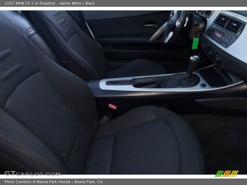 Alpine White / Black 2007 BMW Z4 3.0i Roadster