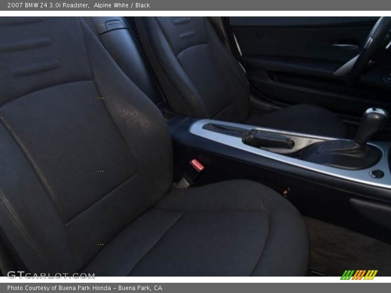 Alpine White / Black 2007 BMW Z4 3.0i Roadster