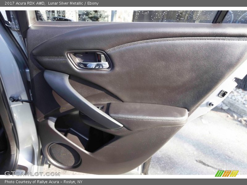 Lunar Silver Metallic / Ebony 2017 Acura RDX AWD