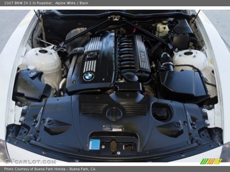 Alpine White / Black 2007 BMW Z4 3.0i Roadster
