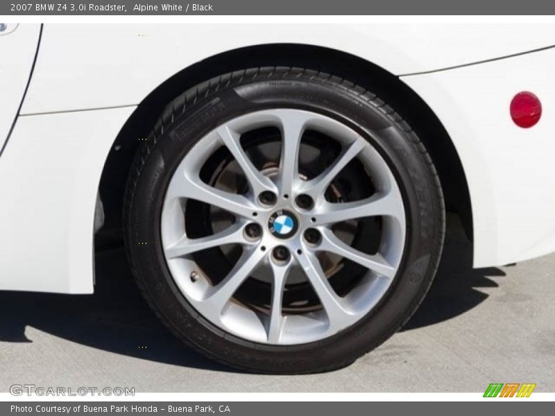 Alpine White / Black 2007 BMW Z4 3.0i Roadster