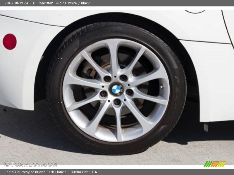 Alpine White / Black 2007 BMW Z4 3.0i Roadster