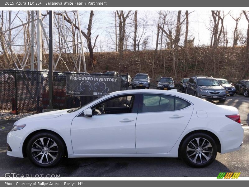 Bellanova White Pearl / Parchment 2015 Acura TLX 2.4