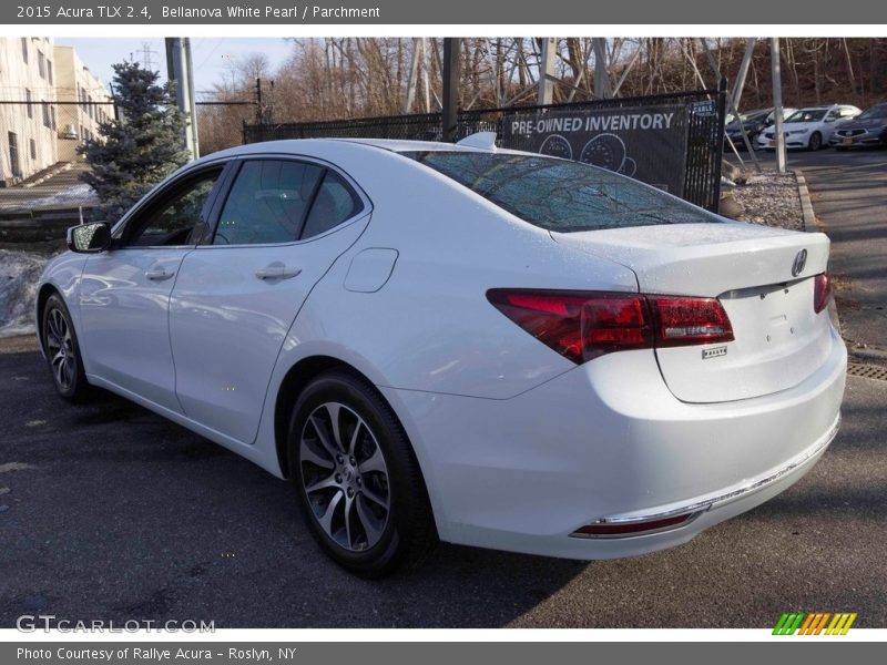 Bellanova White Pearl / Parchment 2015 Acura TLX 2.4