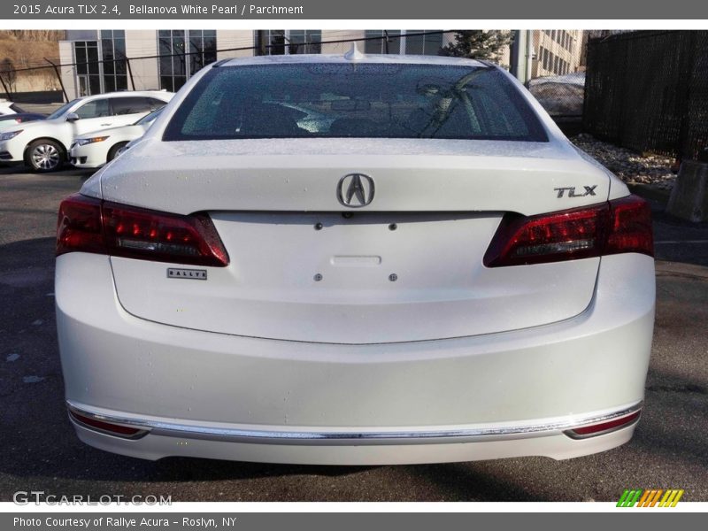 Bellanova White Pearl / Parchment 2015 Acura TLX 2.4