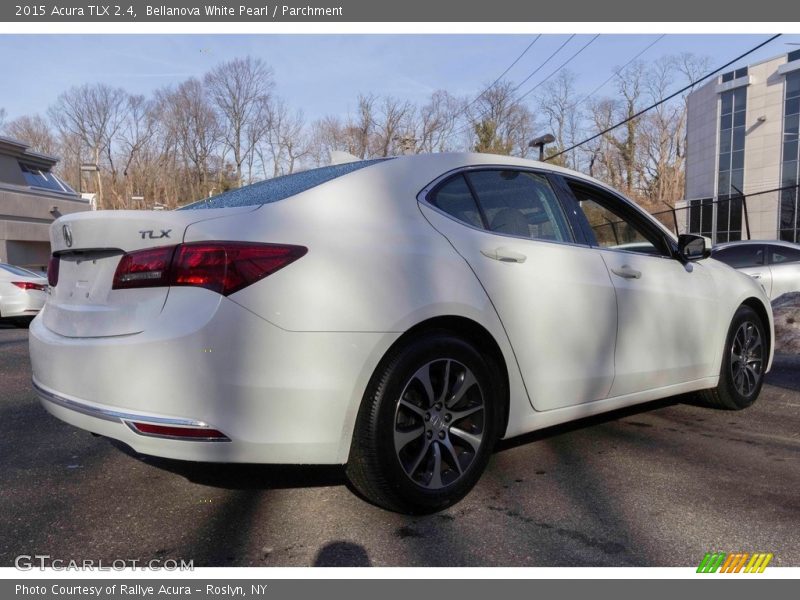 Bellanova White Pearl / Parchment 2015 Acura TLX 2.4