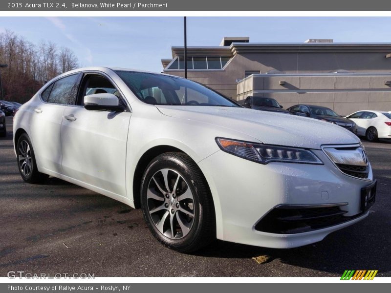 Bellanova White Pearl / Parchment 2015 Acura TLX 2.4