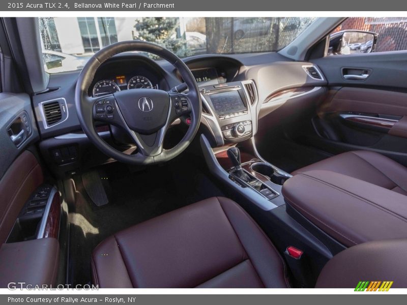 Bellanova White Pearl / Parchment 2015 Acura TLX 2.4