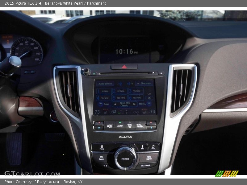 Bellanova White Pearl / Parchment 2015 Acura TLX 2.4