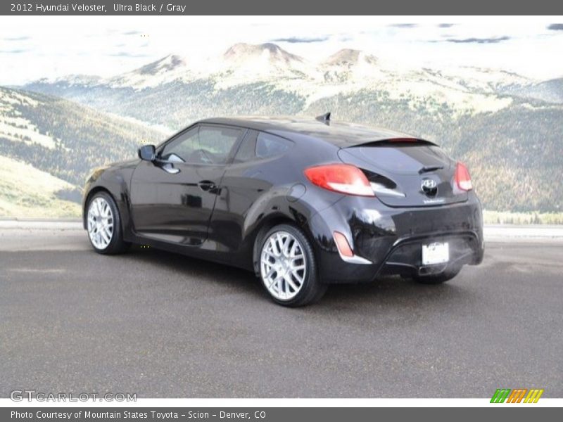 Ultra Black / Gray 2012 Hyundai Veloster