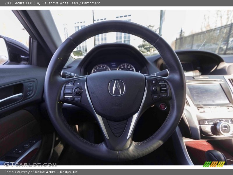 Bellanova White Pearl / Parchment 2015 Acura TLX 2.4