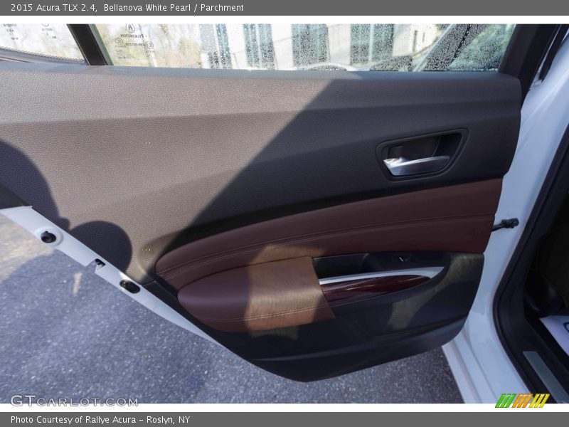 Bellanova White Pearl / Parchment 2015 Acura TLX 2.4