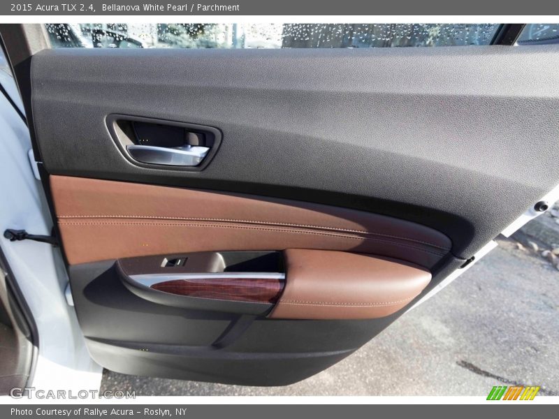 Bellanova White Pearl / Parchment 2015 Acura TLX 2.4