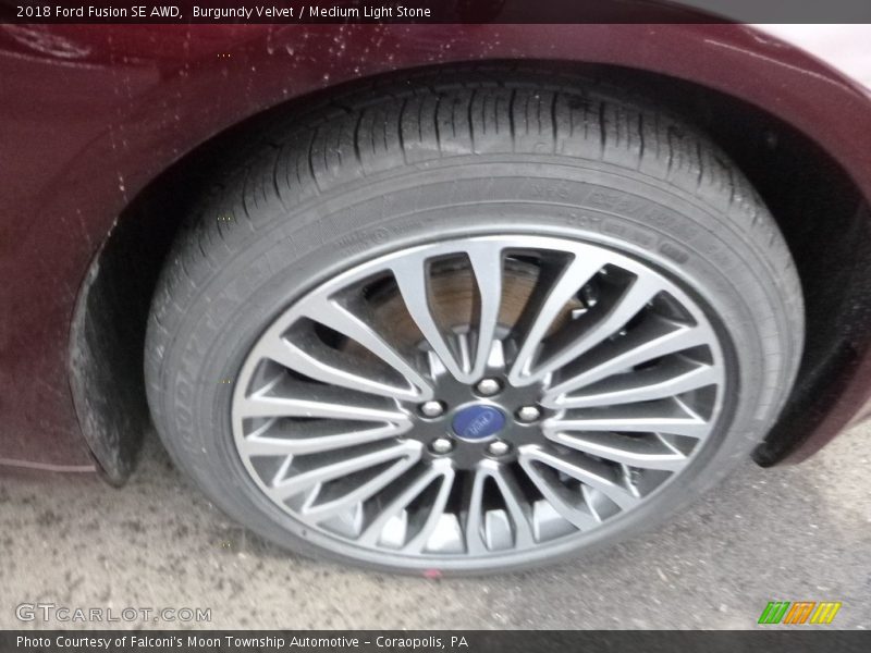  2018 Fusion SE AWD Wheel