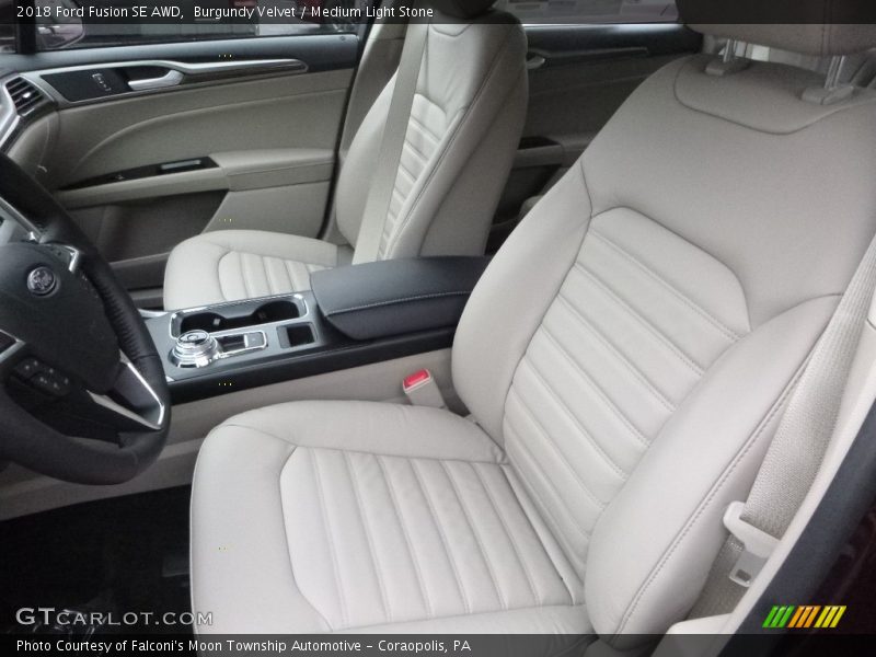 Front Seat of 2018 Fusion SE AWD