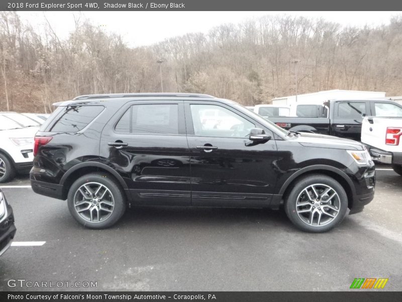  2018 Explorer Sport 4WD Shadow Black