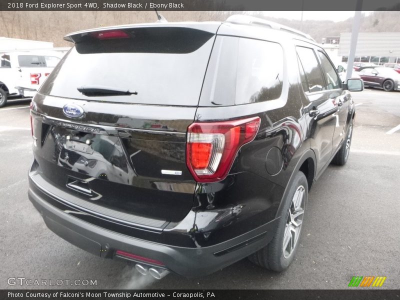 Shadow Black / Ebony Black 2018 Ford Explorer Sport 4WD