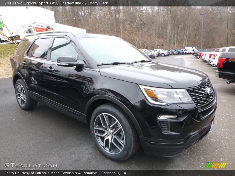 Front 3/4 View of 2018 Explorer Sport 4WD