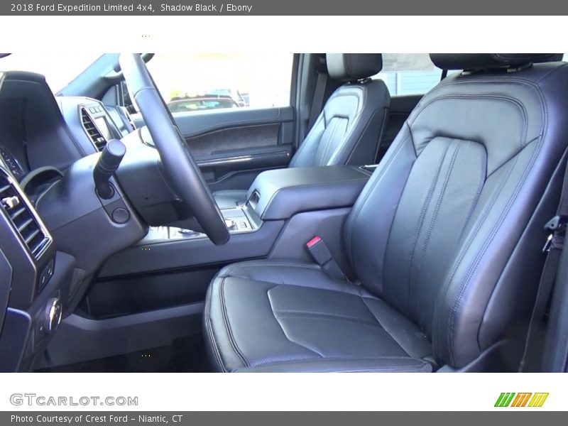 Front Seat of 2018 Expedition Limited 4x4