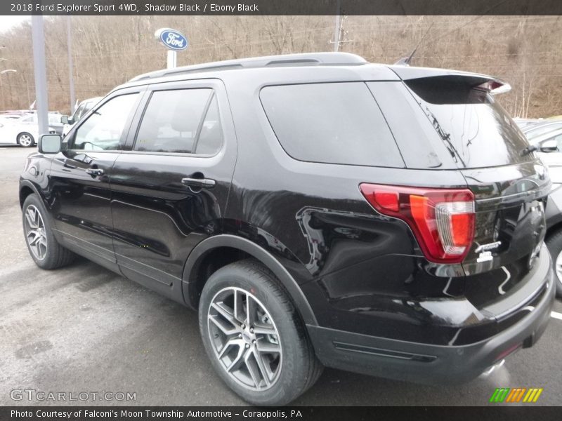 Shadow Black / Ebony Black 2018 Ford Explorer Sport 4WD