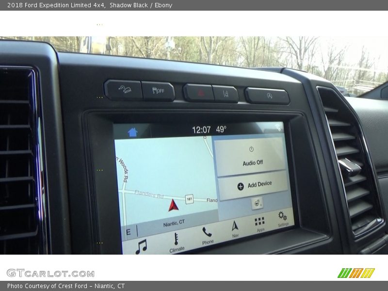 Navigation of 2018 Expedition Limited 4x4