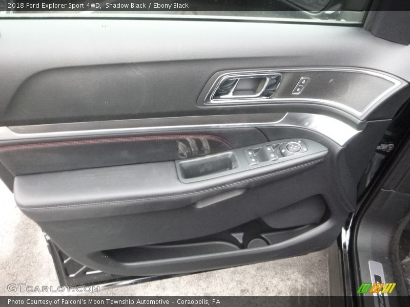 Door Panel of 2018 Explorer Sport 4WD