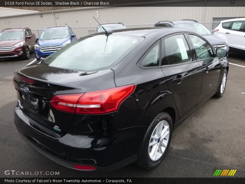Shadow Black / Charcoal Black 2018 Ford Focus SE Sedan