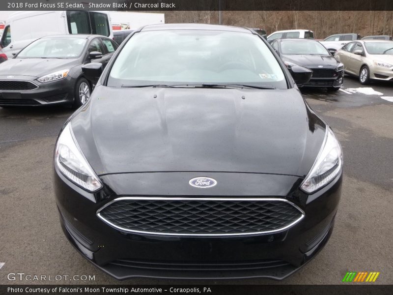Shadow Black / Charcoal Black 2018 Ford Focus SE Sedan