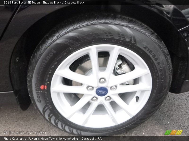 Shadow Black / Charcoal Black 2018 Ford Focus SE Sedan