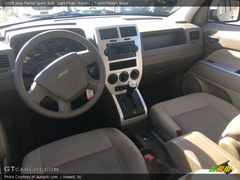 Light Khaki Metallic / Pastel Pebble Beige 2008 Jeep Patriot Sport 4x4