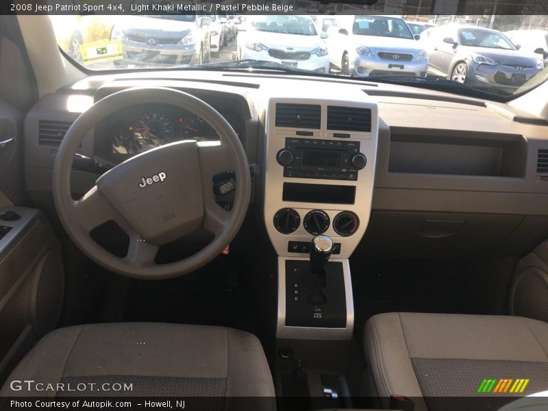 Light Khaki Metallic / Pastel Pebble Beige 2008 Jeep Patriot Sport 4x4