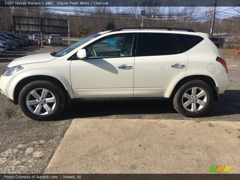 Glacier Pearl White / Charcoal 2007 Nissan Murano S AWD