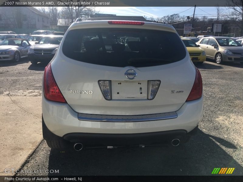 Glacier Pearl White / Charcoal 2007 Nissan Murano S AWD