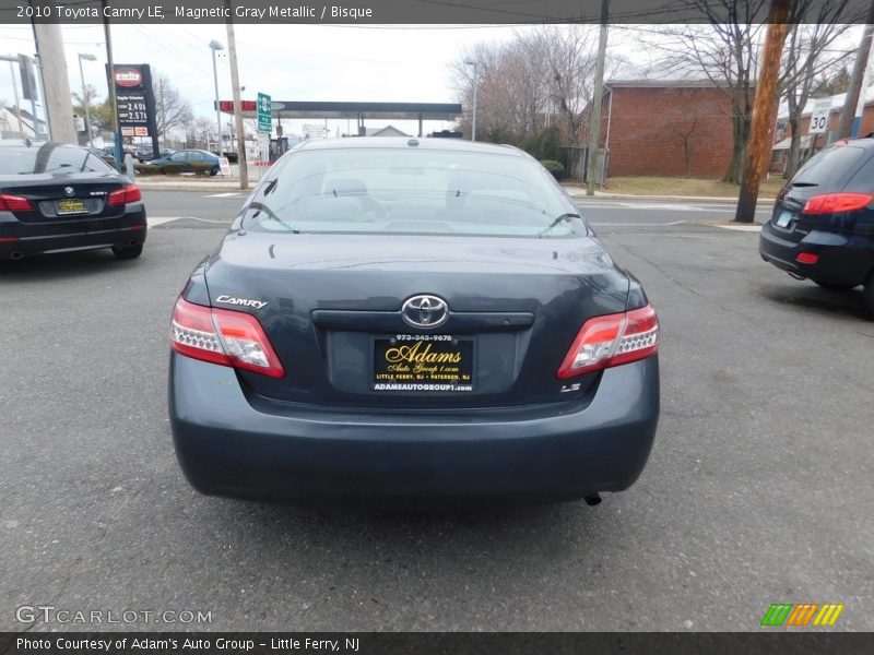 Magnetic Gray Metallic / Bisque 2010 Toyota Camry LE