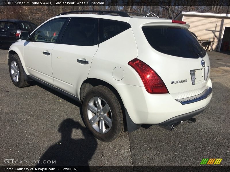 Glacier Pearl White / Charcoal 2007 Nissan Murano S AWD