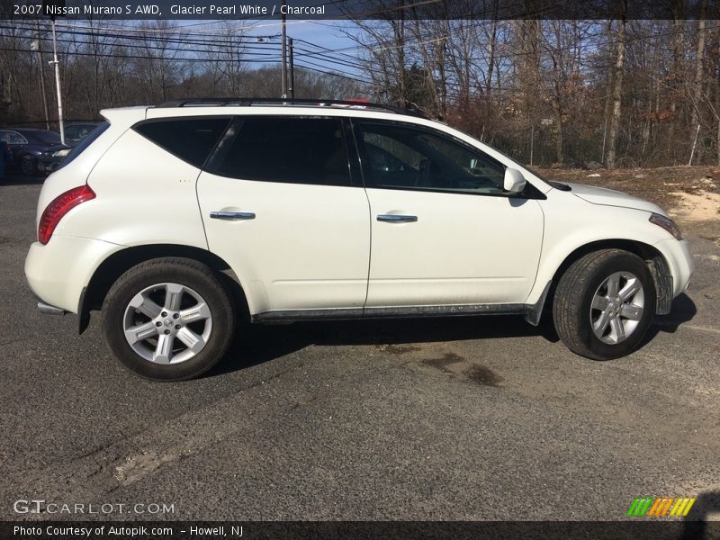 Glacier Pearl White / Charcoal 2007 Nissan Murano S AWD