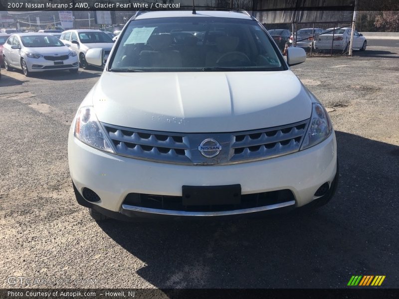 Glacier Pearl White / Charcoal 2007 Nissan Murano S AWD